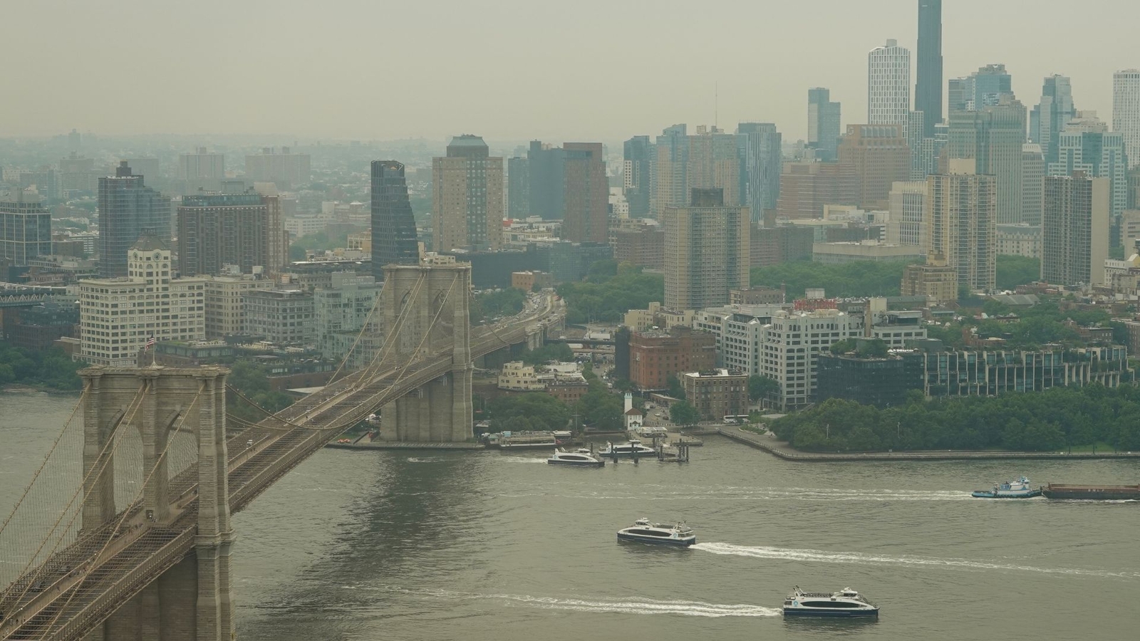 Canadian wildfire smoke returns to NYC, Tri-State: Air quality alerts and live updates - ABC7 New York