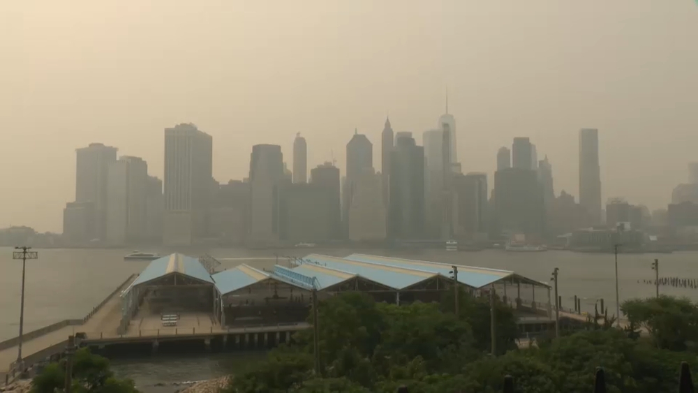 Air quality alert in NYC amid Canada wildfires