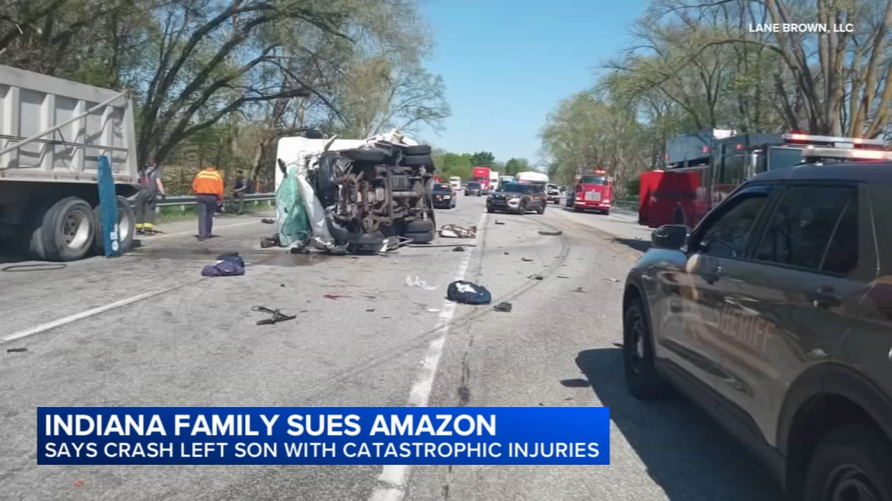 Family sues Amazon over crash that left teen with severe brain injury