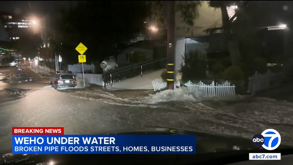 WeHo residents, businesses face major cleanup after water main break