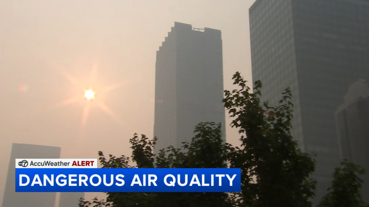Air Quality Alert for wildfire smoke disrupts Chicago-area events