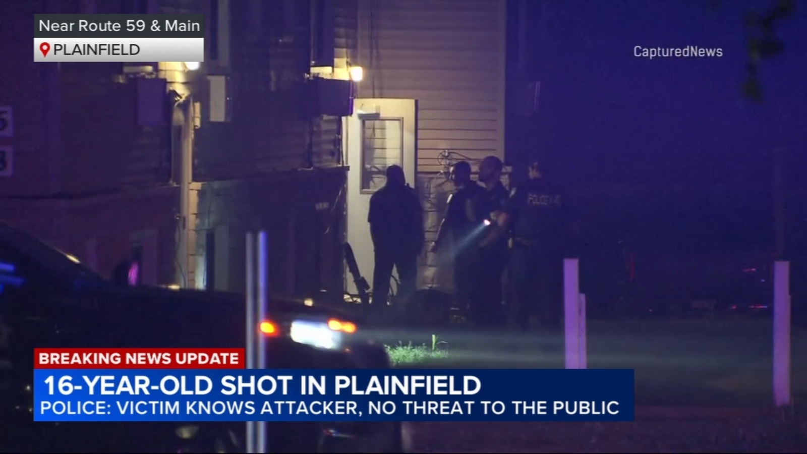 Boy, 16, shot in Plainfield, police say
