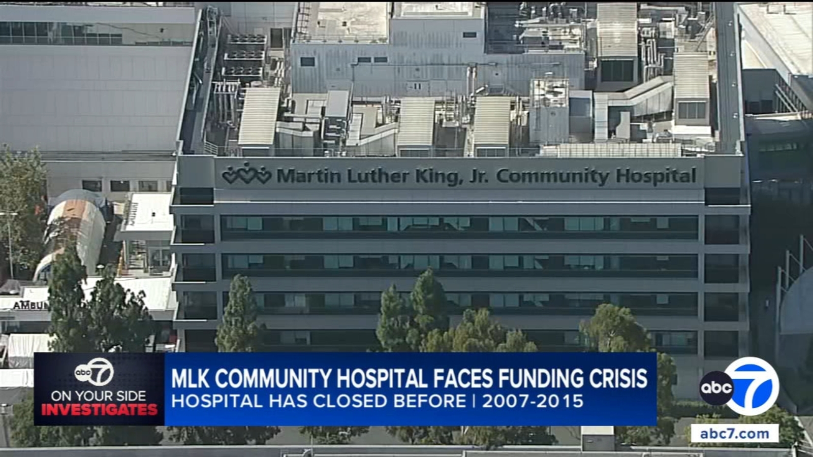 Martin Luther King Jr. Community Hospital, vital to Willowbrook community, could shut down again due to Medicaid cuts Martin Luther King Jr. Community Hospital, vital to Willowbrook community, could shut down again due to Medicaid cuts