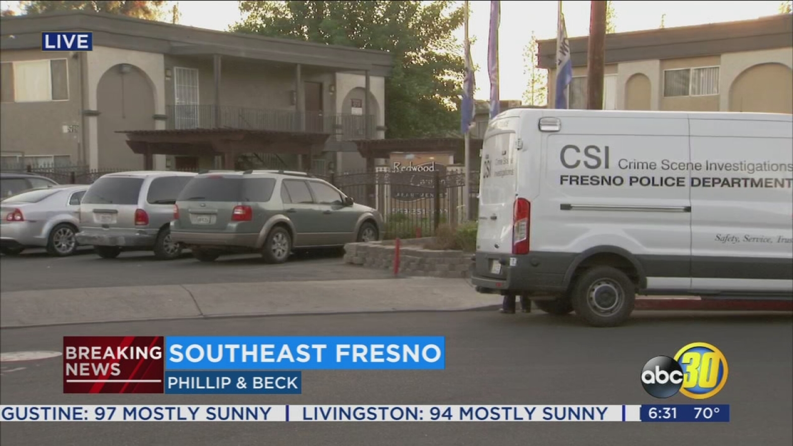One injured, one detained in Southeast Fresno shooting - ABC30 Fresno