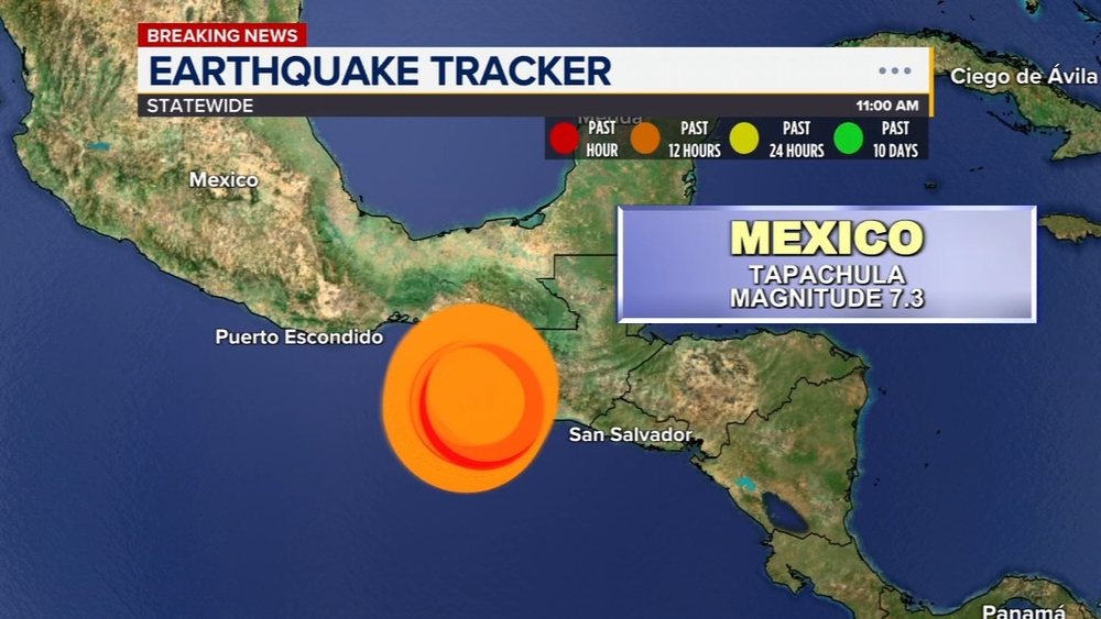 7.3 earthquake hits Mexico-Guatemala border: USGS