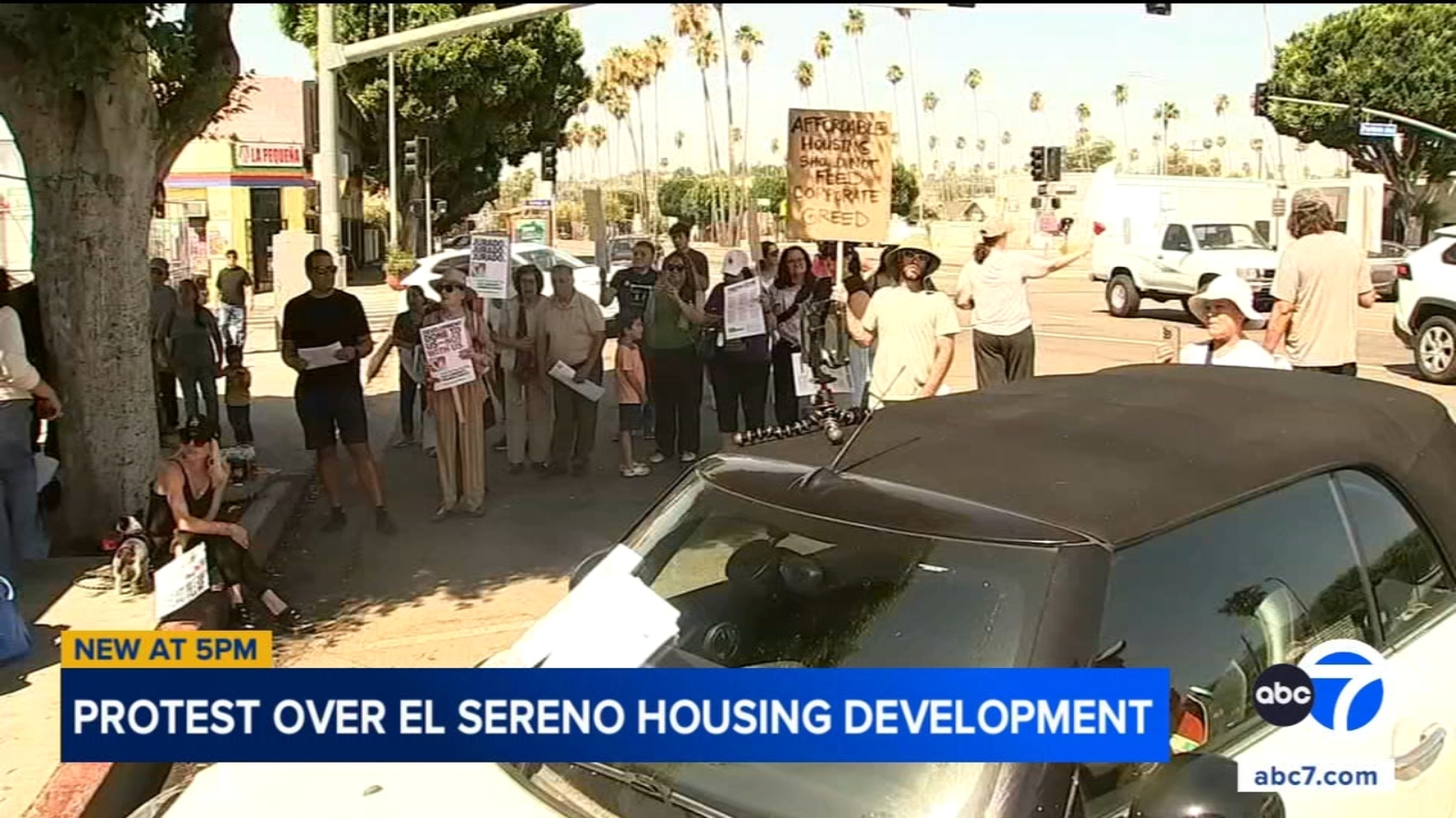 El Sereno residents protest proposed 111-unit housing development with no parking, citing potential negative neighborhood impacts El Sereno residents protest proposed 111-unit housing development with no parking, citing potential negative neighborhood impacts