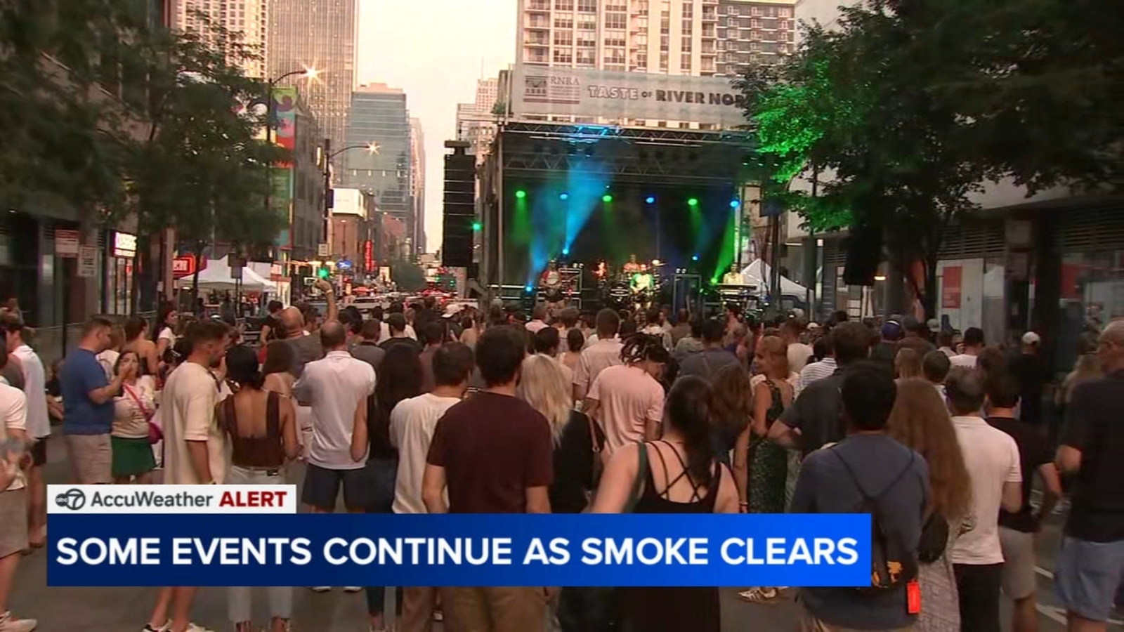 Chicago Air Alert Extended Through Saturday: Unhealthy Wildfire Smoke Invades City Chicago Air Alert Extended Through Saturday: Unhealthy Wildfire Smoke Invades City