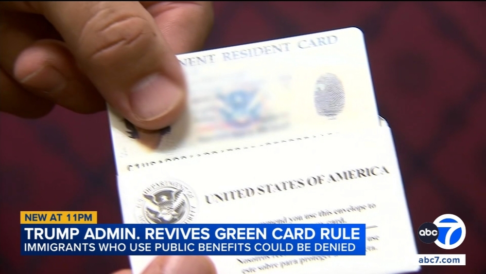 Trump administration revives 'public charge' rule for immigrants