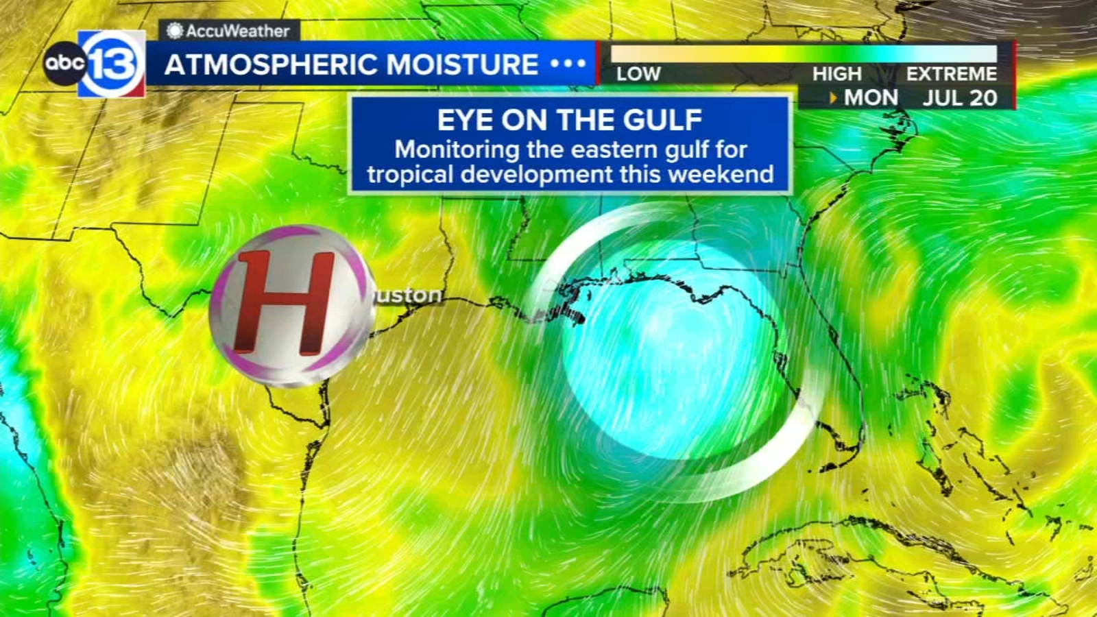 Hot and hazy weekend continues, monitoring the tropics in the eastern gulf