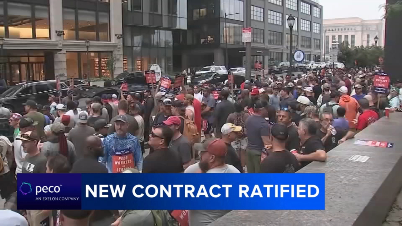 PECO union workers ratify new contract deal