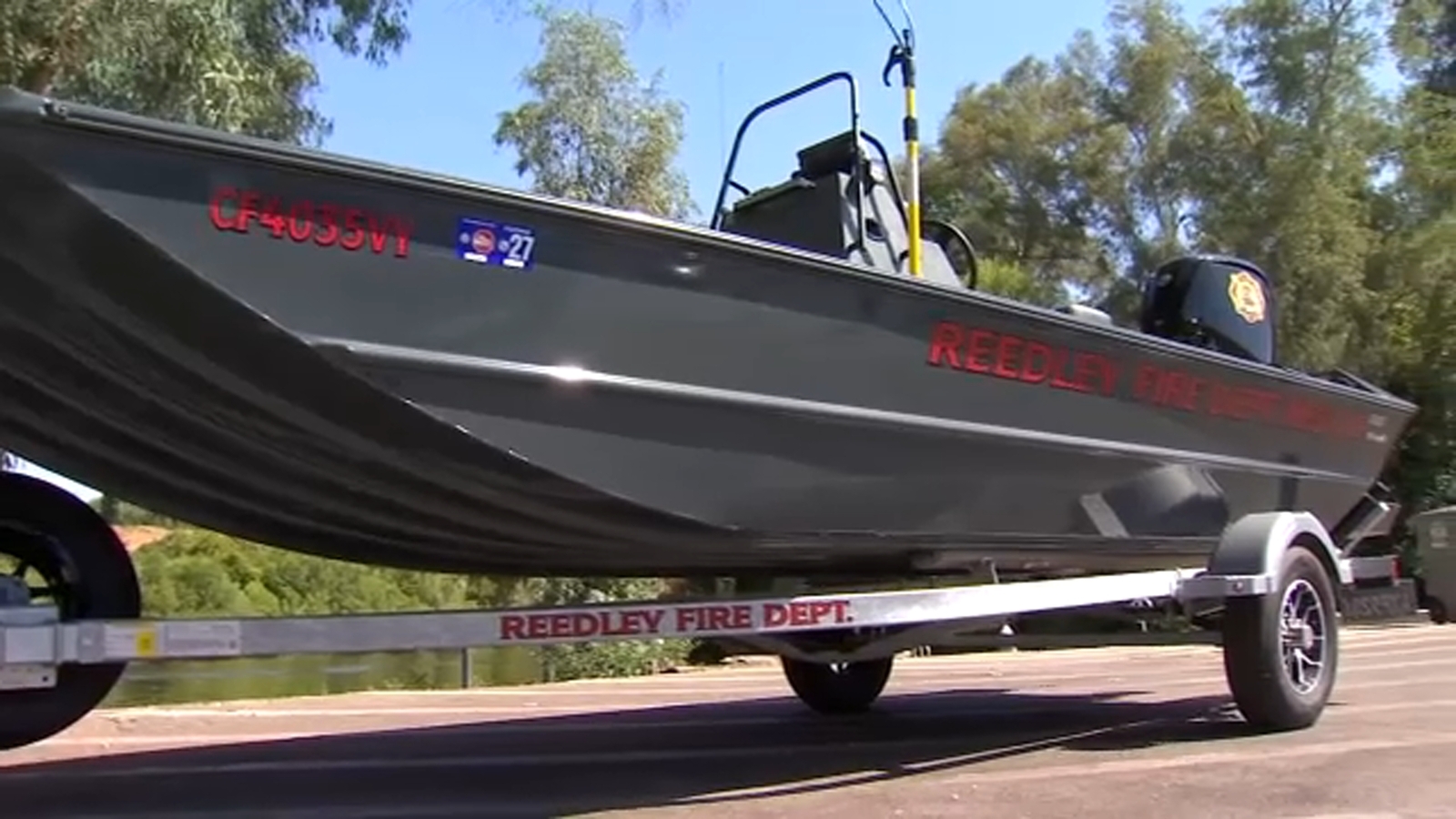Reedley Fire Department adds new rescue boat to emergency response on local waterways