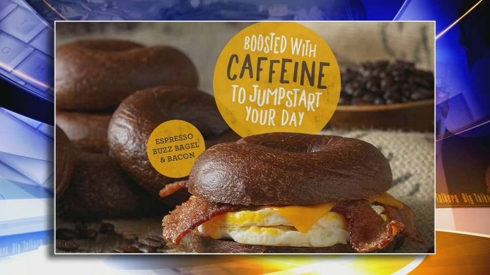 Einstein Bros. creates world's first caffeinated bagel