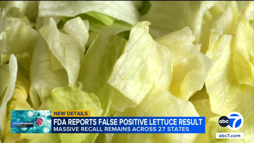 Cyclosporiasis outbreak: FDA reports false positive in lettuce sample