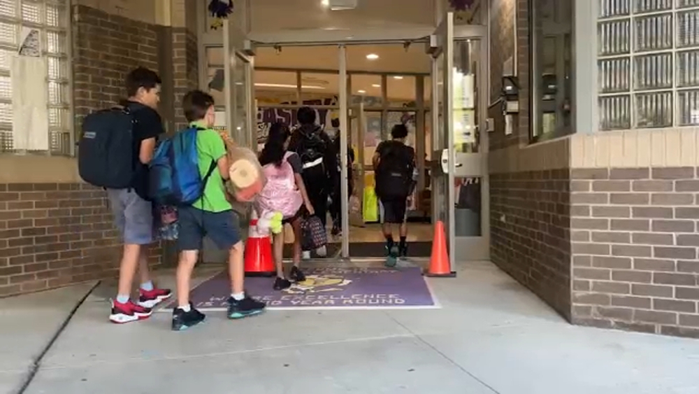 Year-round students return to class in Durham