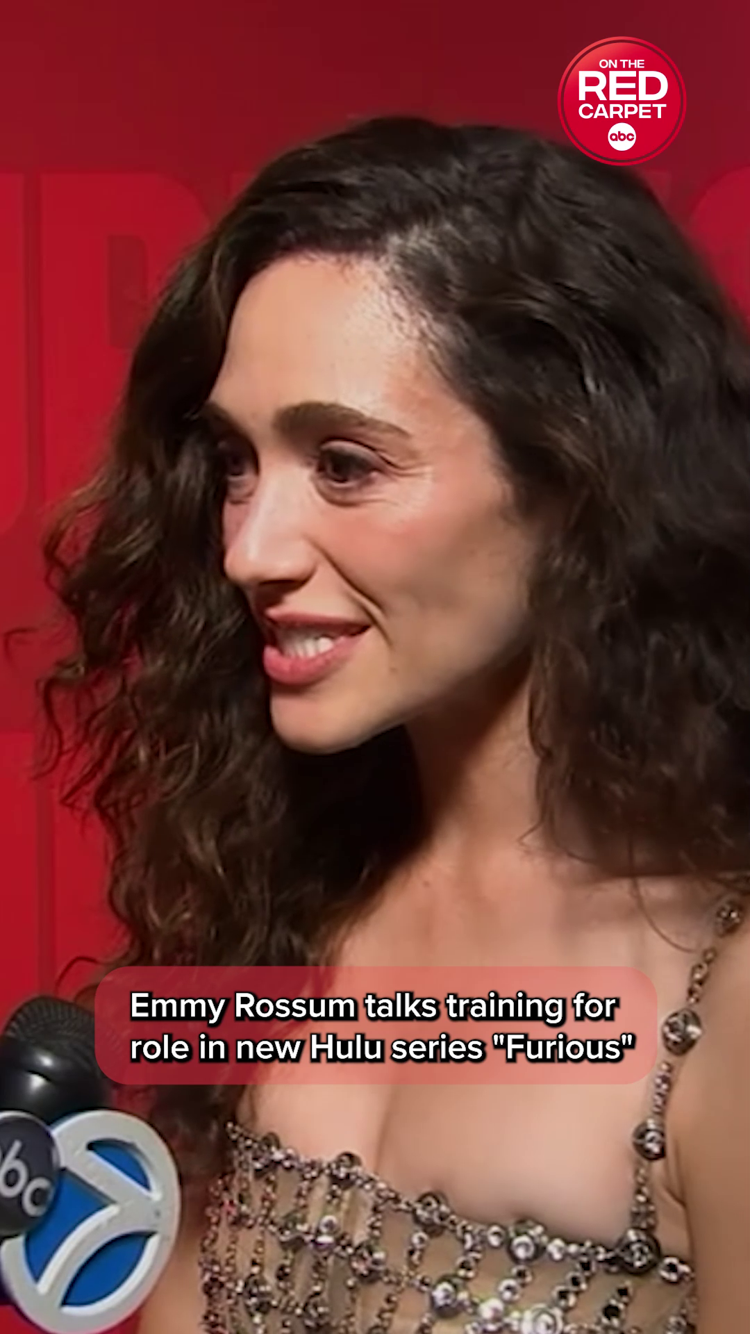 Emmy Rossum talks training for role in Hulu's new series "Furious"