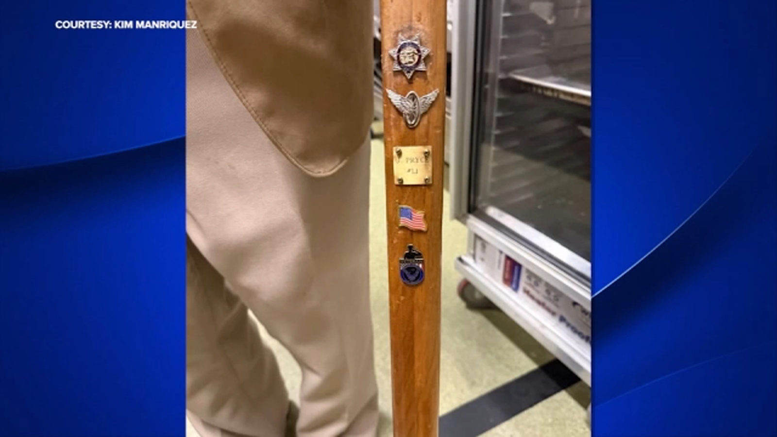 Family seeks help finding custom cane belonging to 90-year-old veteran
