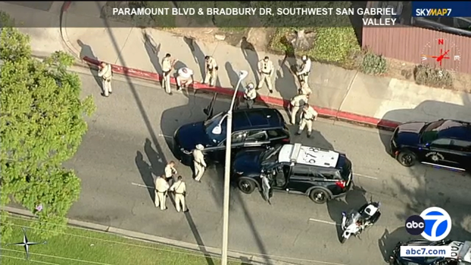 Road rage suspect in custody after high-speed chase ends with PIT maneuver in Montebello Road rage suspect in custody after high-speed chase ends with PIT maneuver in Montebello