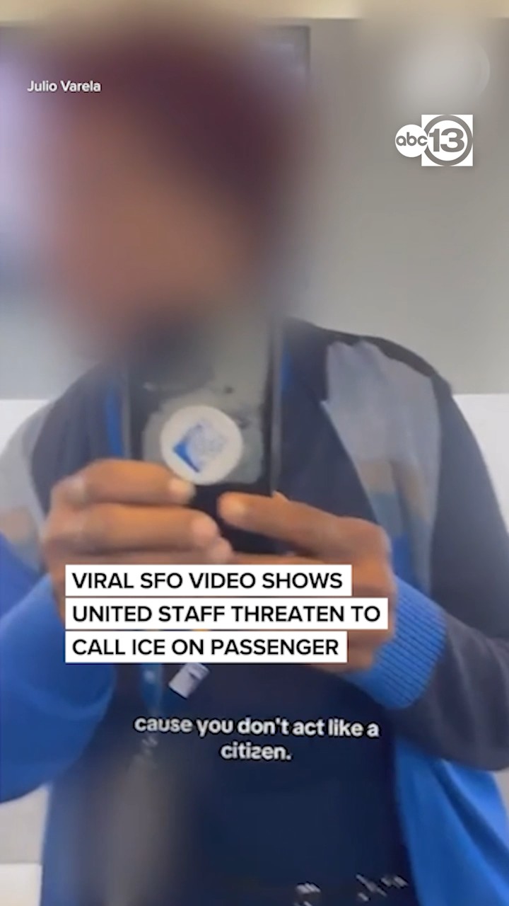 United staff threaten to call ice on police