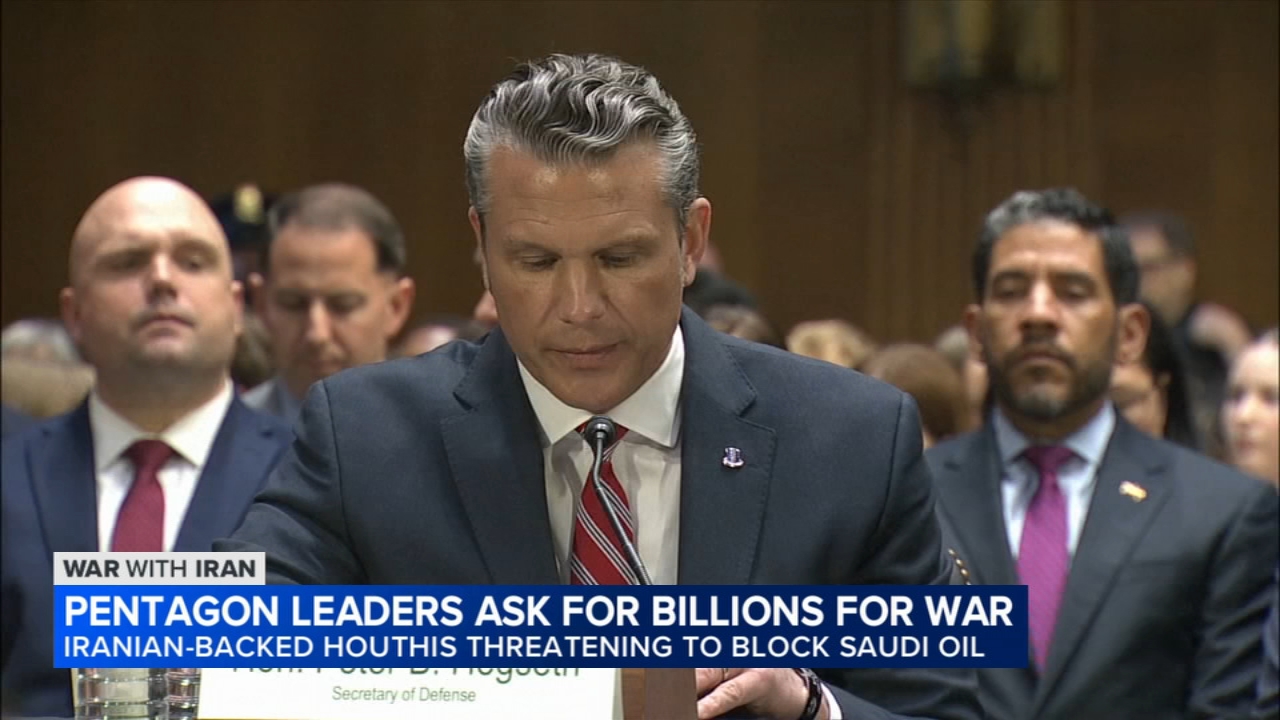 Hegseth faces questions over funding for Iran war