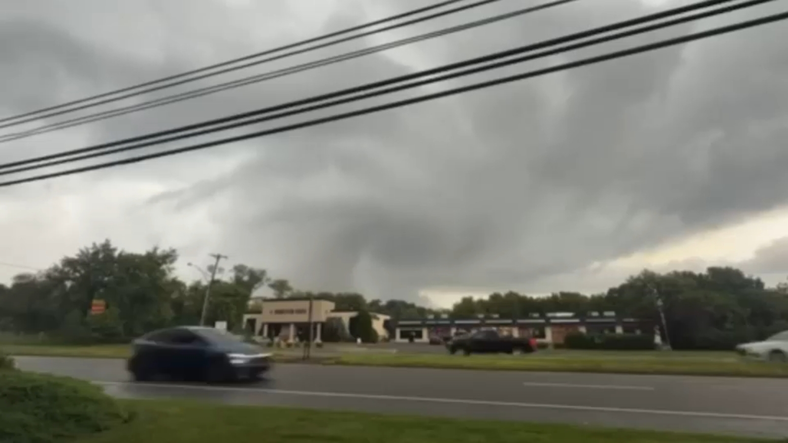 National Weather Service to determine whether tornadoes touched down in North Jersey