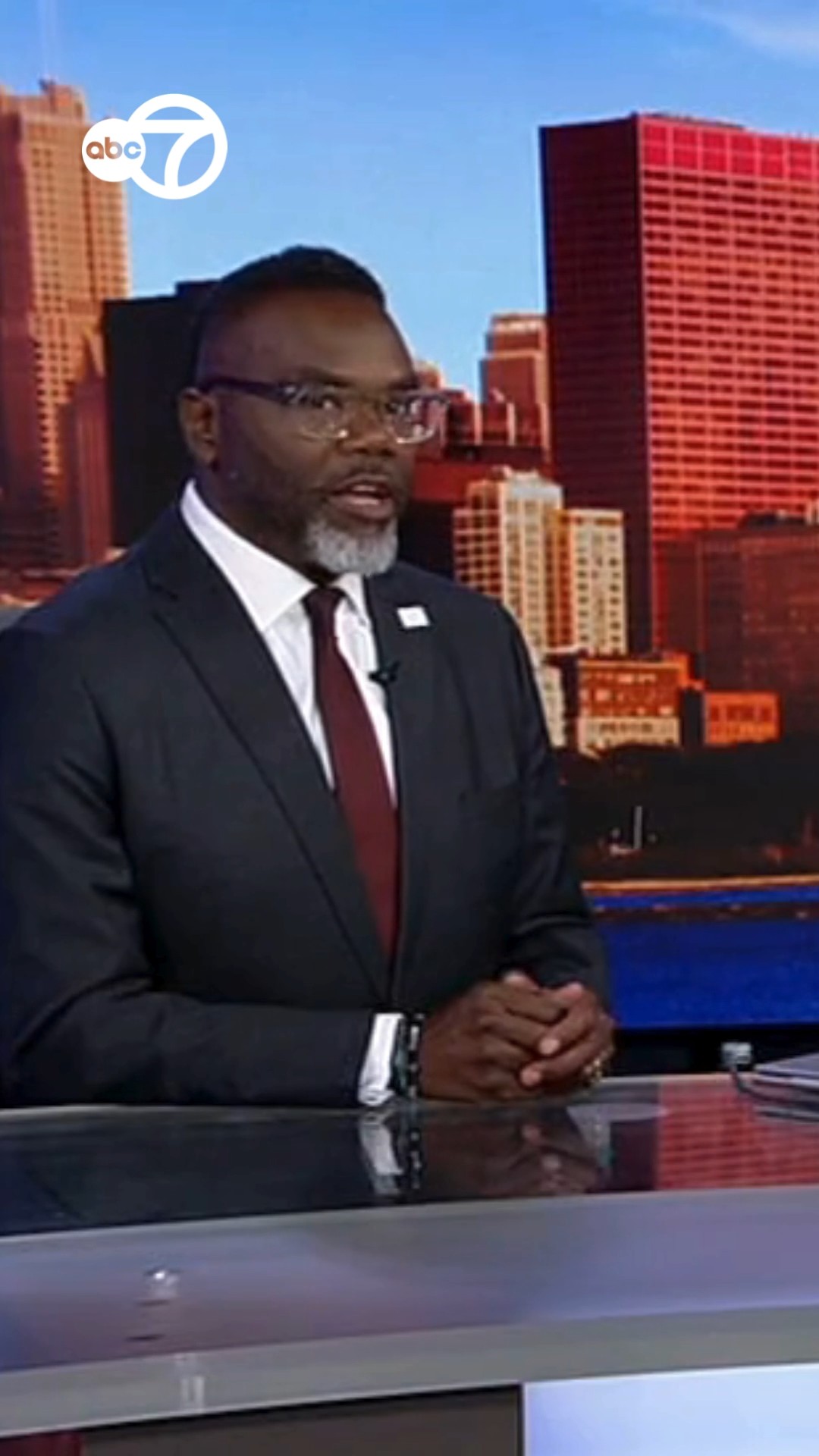 Brandon Johnson talks on re-election for Chicago mayor