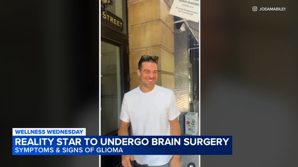 Symptoms, signs of glioma after Chicago-native Joe Amabile undergoes brain surgery