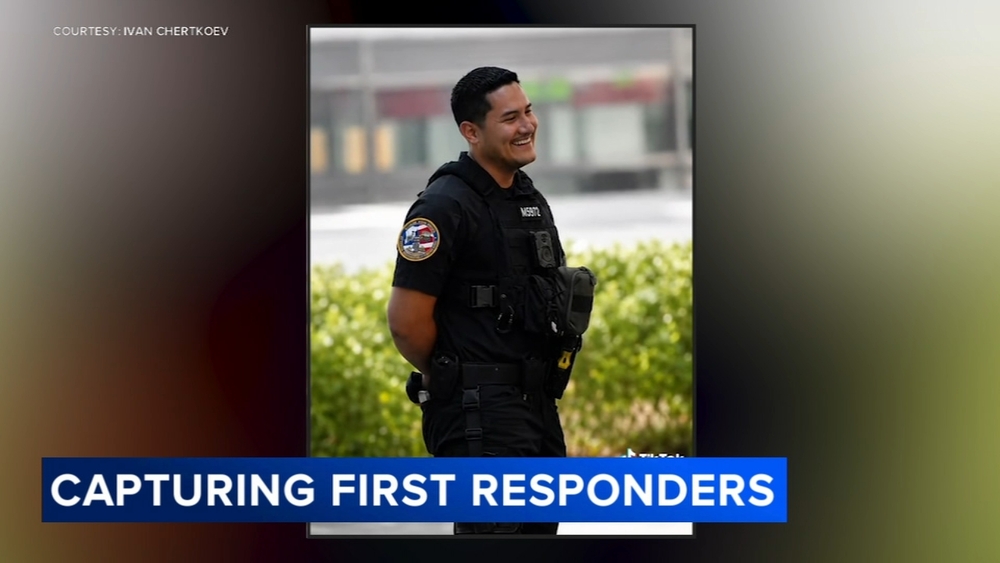 Photographer highlights first responders through candid portraits