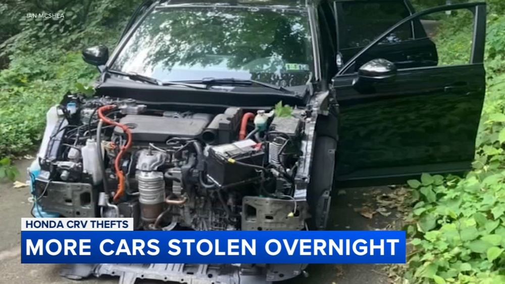More cars stolen amid recent string of Honda CRV thefts