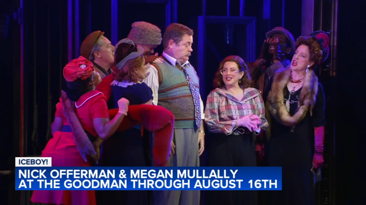 Nick Offerman returns to Chicago theater with wife for 'Iceboy!'