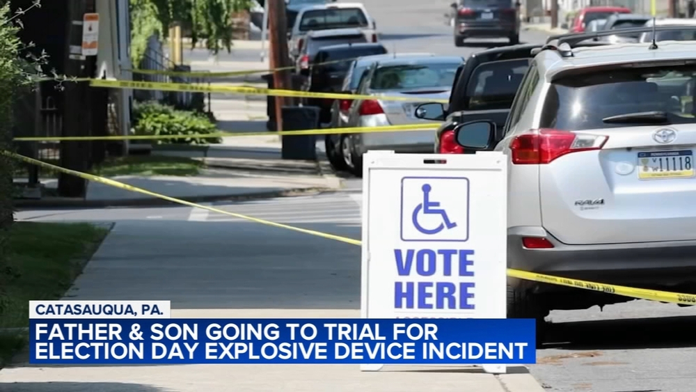 Father, son going to trial for Election Day explosive device incident