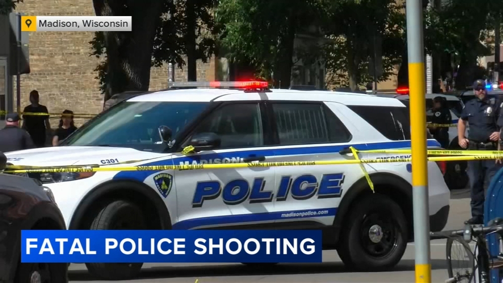 Man shot, killed by Wisconsin police officer on city street near state Capitol in Madison