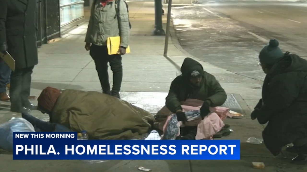 Philadelphia sees decline in homelessness for 1st time in 2 years: Report