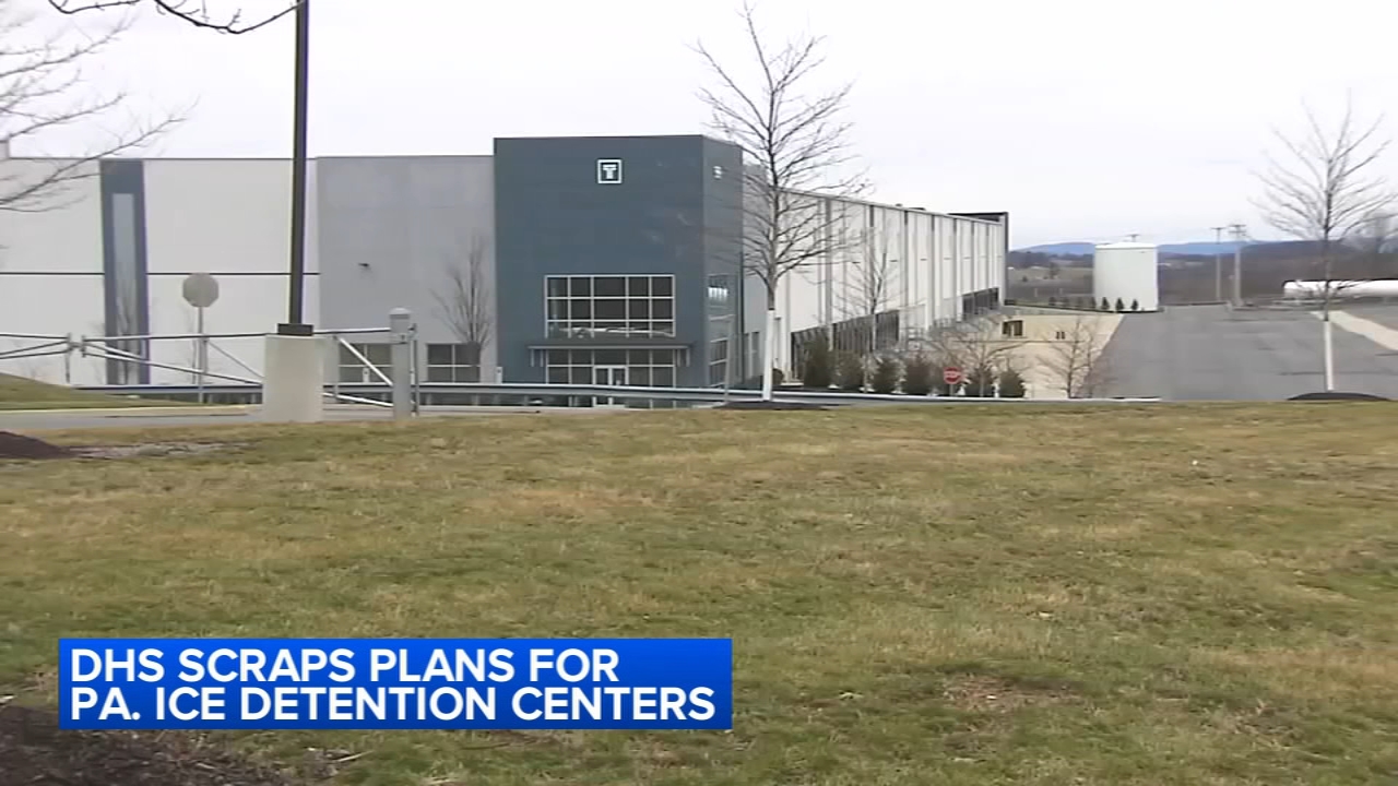 ICE drops plan to convert 2 Pennsylvania warehouses into detention centers