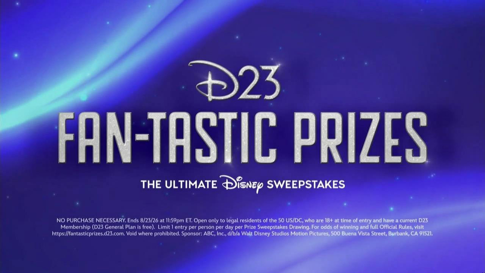 Disney brings back D23 FANtastic Prizes
