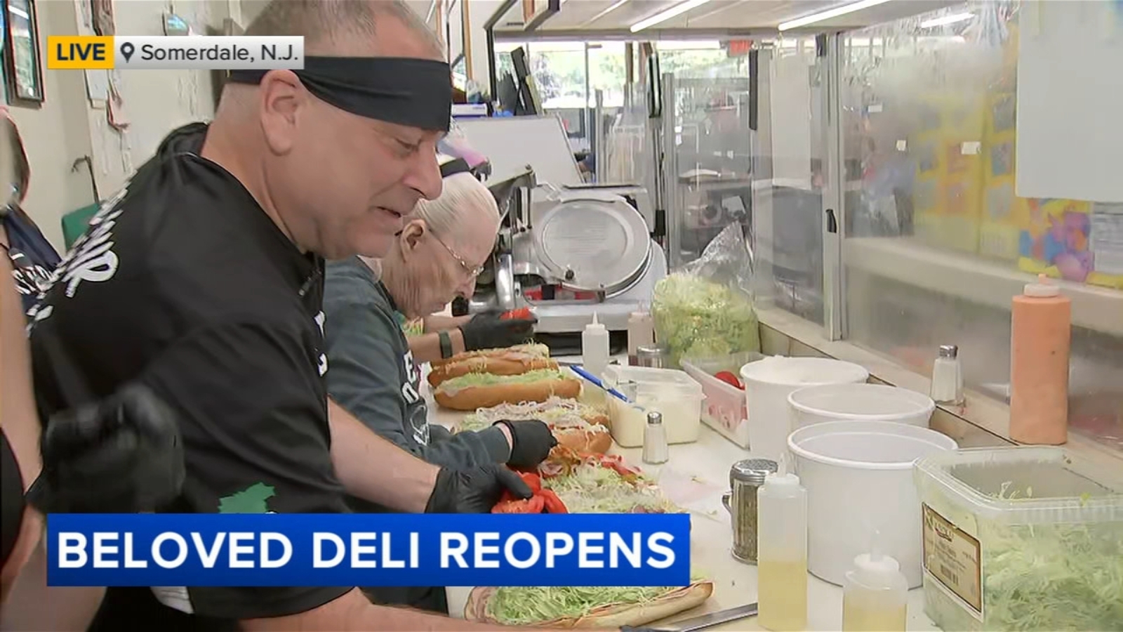 Somerdale Cold Cuts in New Jersey serves up a crowd after copper pipe theft shutters business