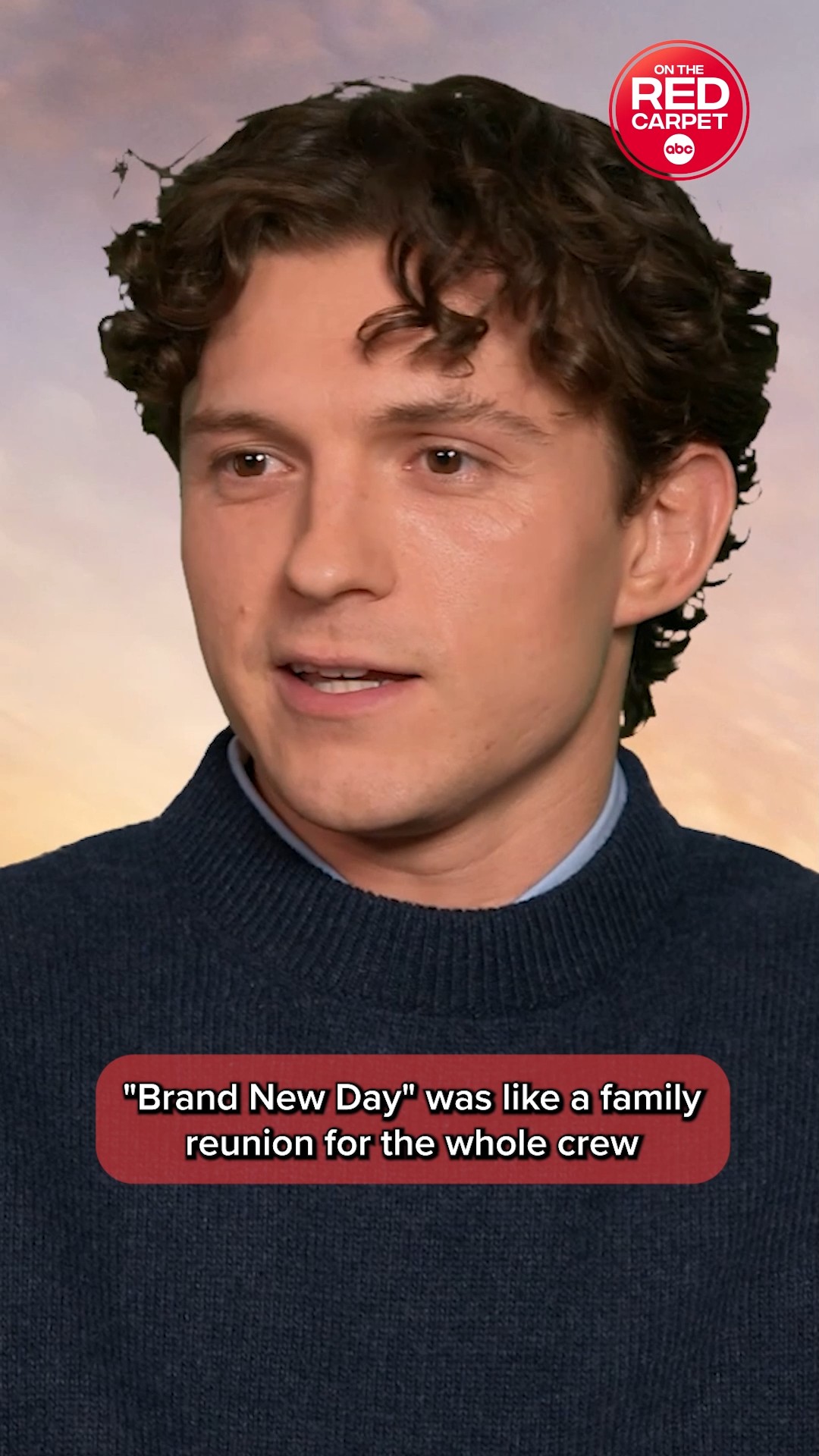 Tom Holland and Jacob Batalon gush about the "Spider-Man" crew
