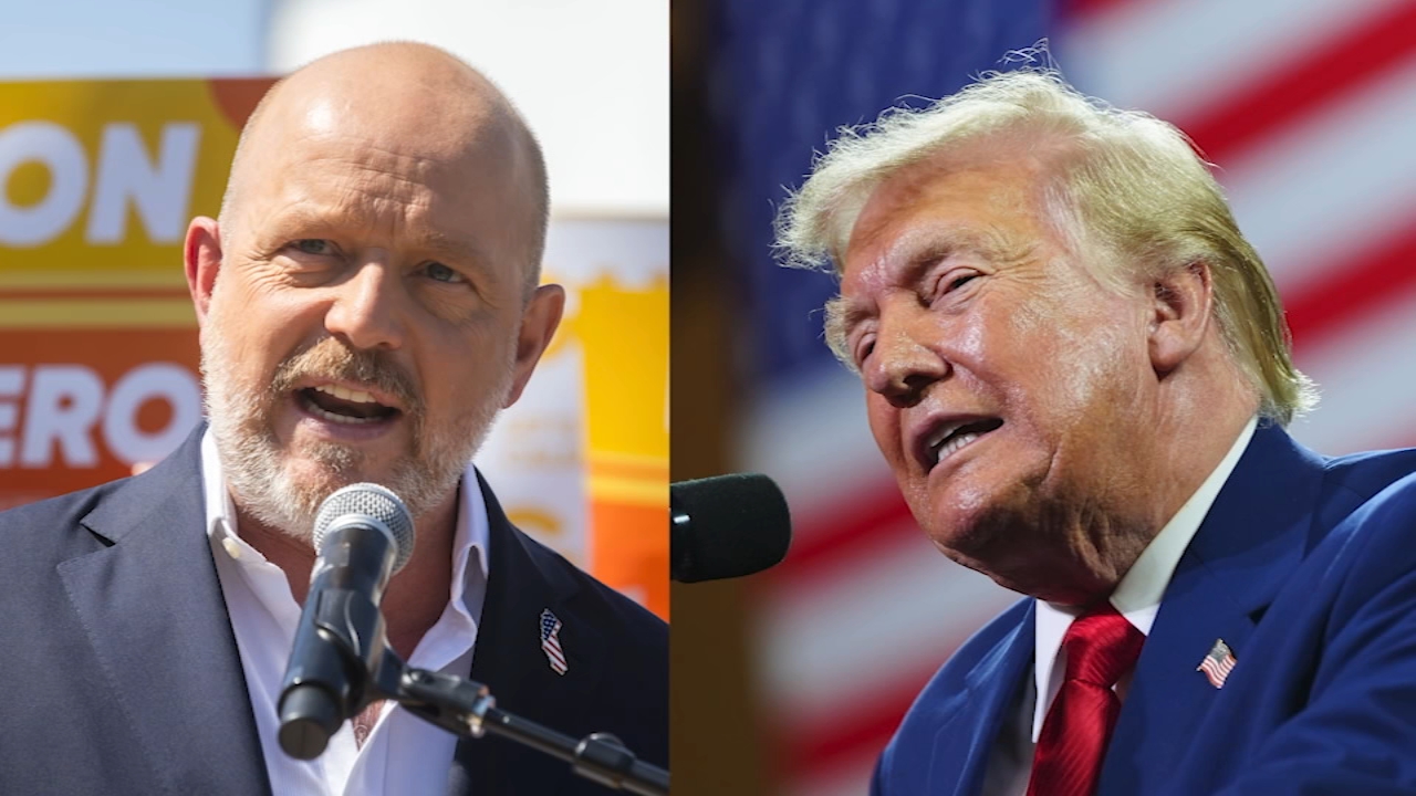 In CA governor's race, Hilton looks to court voters wary of Trump