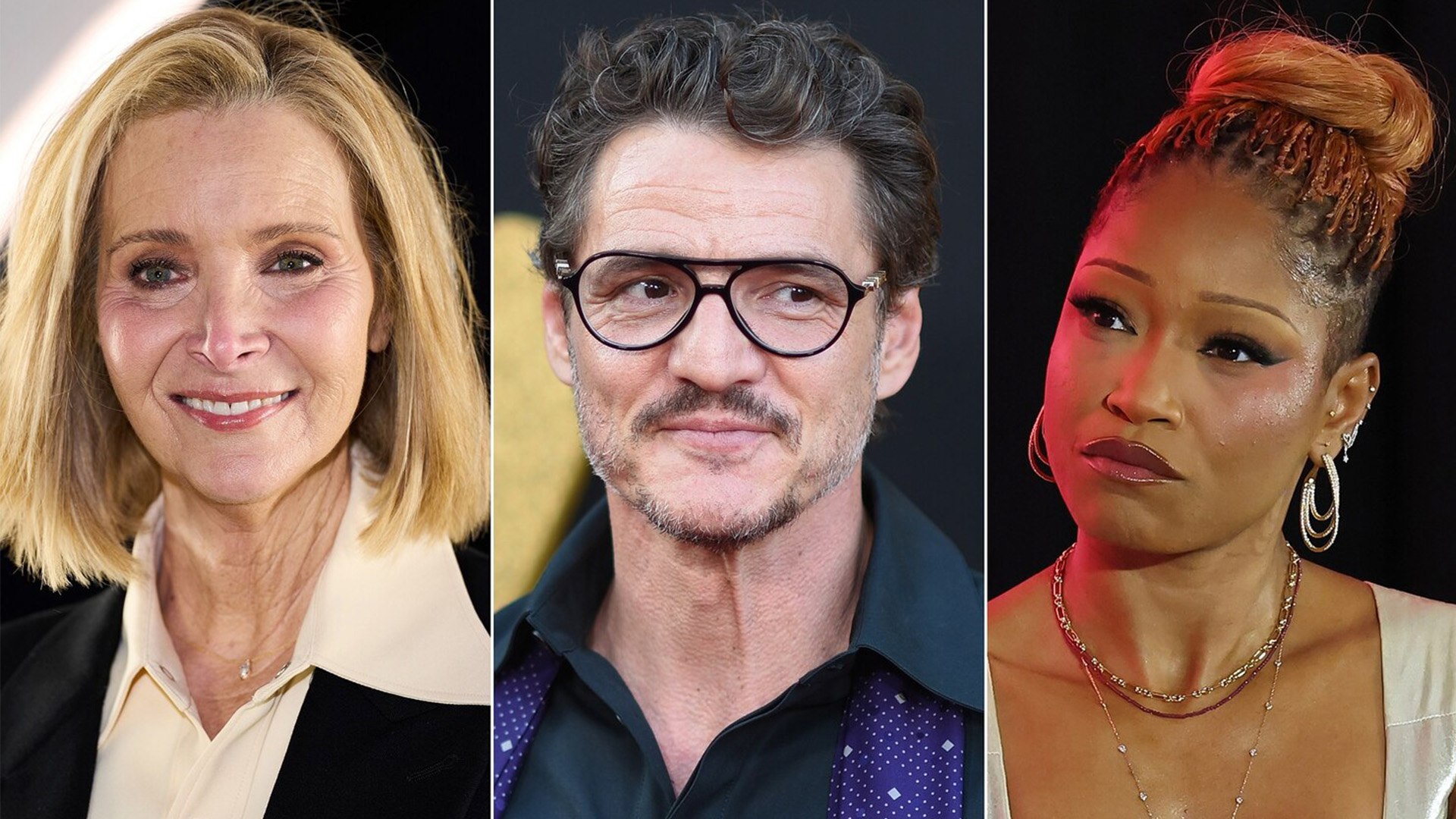 Lisa Kudrow in London, March 25, 2026, Pedro Pascal in Los Angeles, June 24, 2026 and Keke Palmer in New Orleans, July 3, 2026.