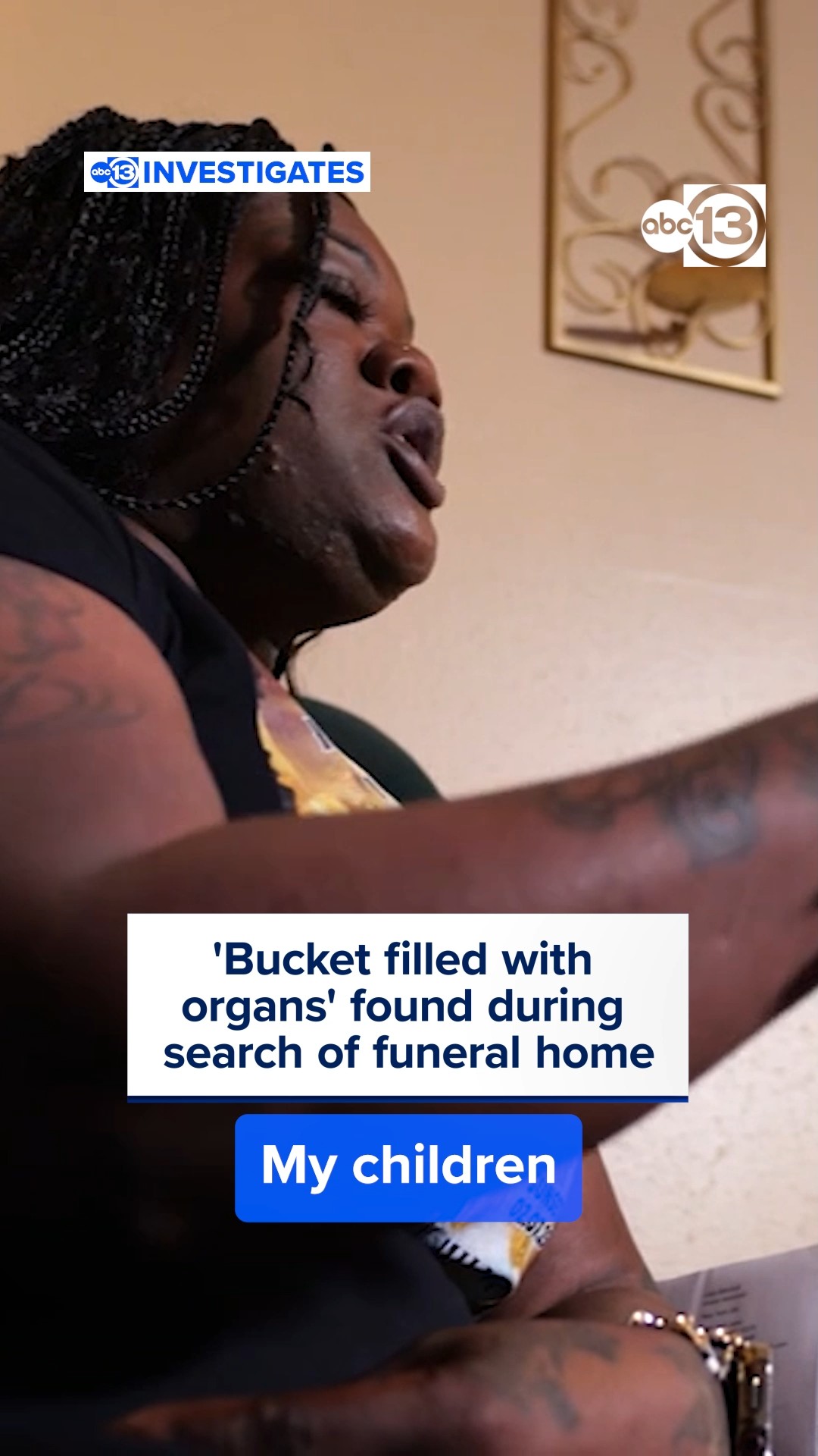 'Bucket filled with organs' found during search of funeral home