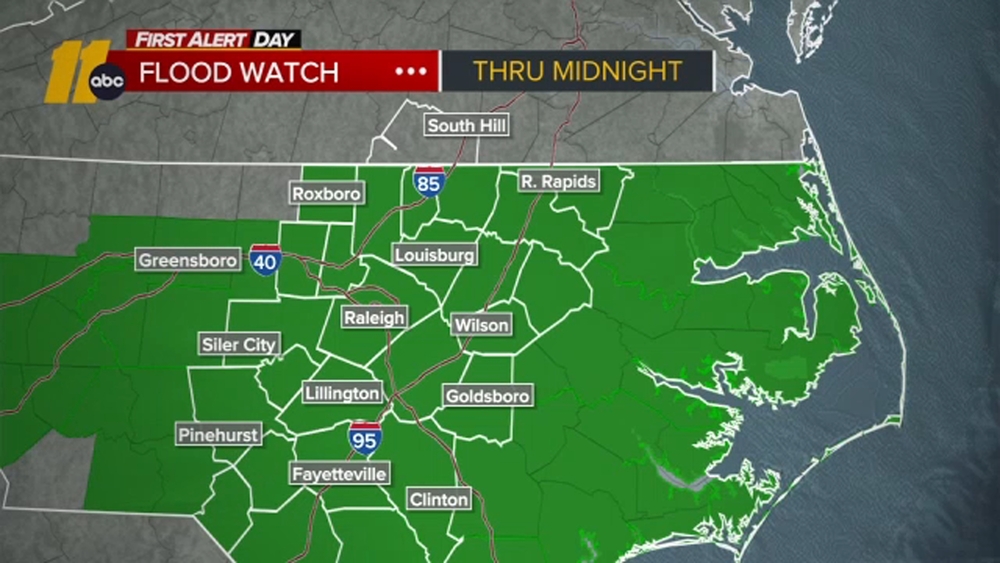 First Alert Weather Afternoon Forecast