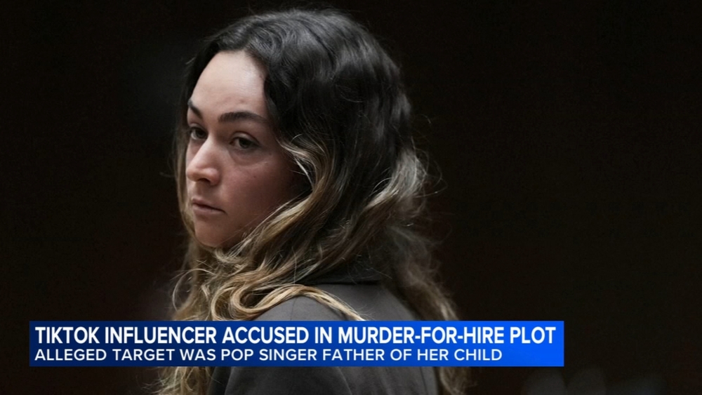Arraignment delayed for influencer accused of murder-for-hire plot