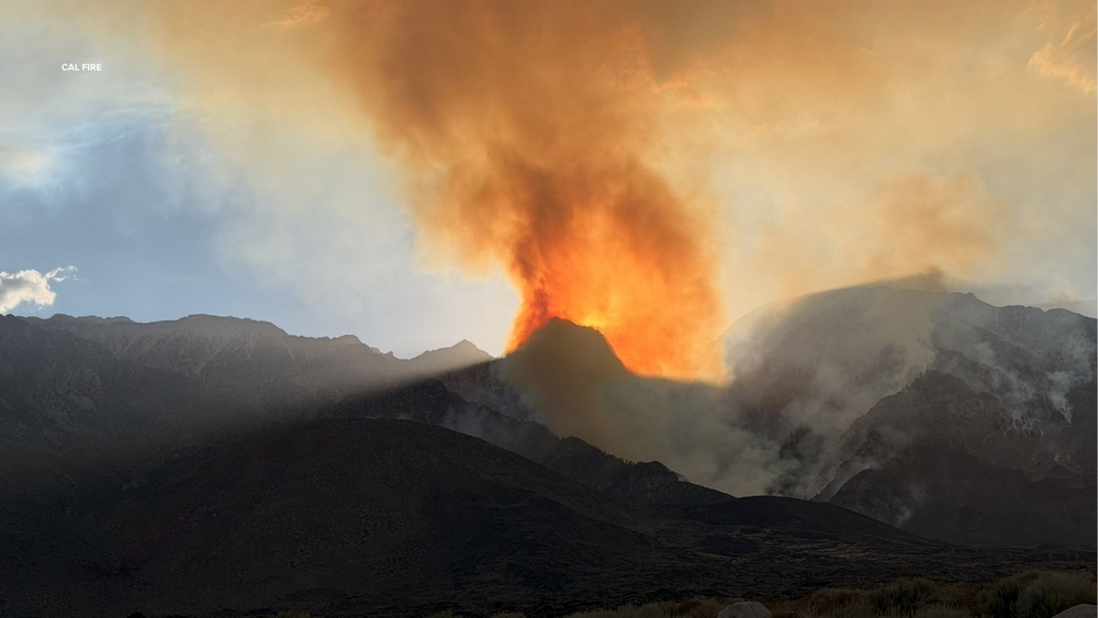 'Rock Fire' burning in Inyo County forces partial closure of Inyo National Forest