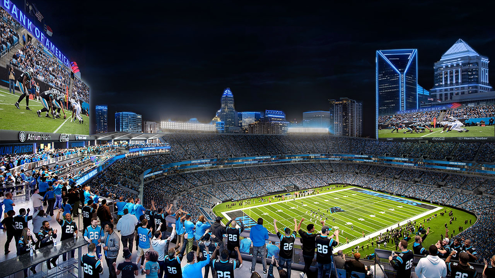 Super Bowl in Charlotte? Panthers' stadium upgrades could pave way