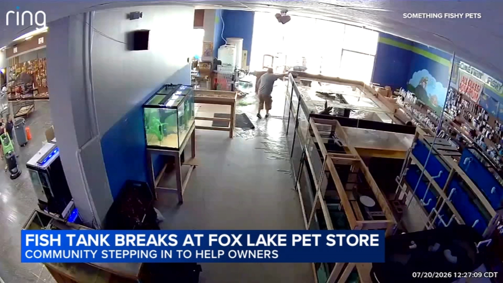 Massive tank shatters at suburban store, flooding facility and killing hundreds ...