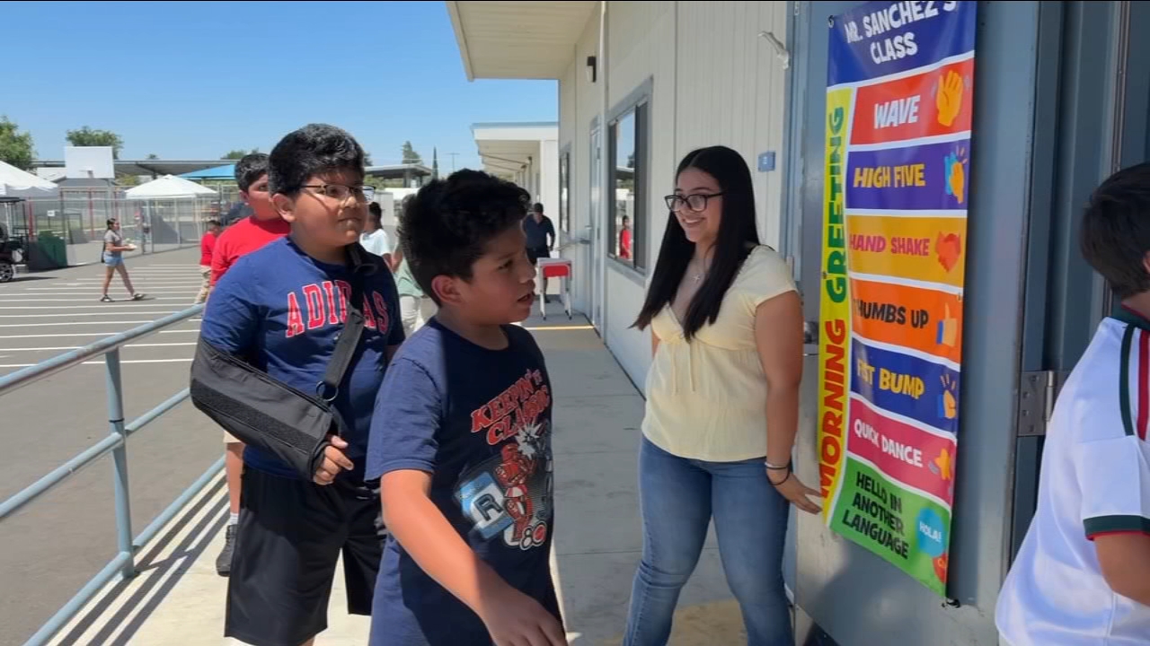 Children First: Farmersville High teens help elementary students