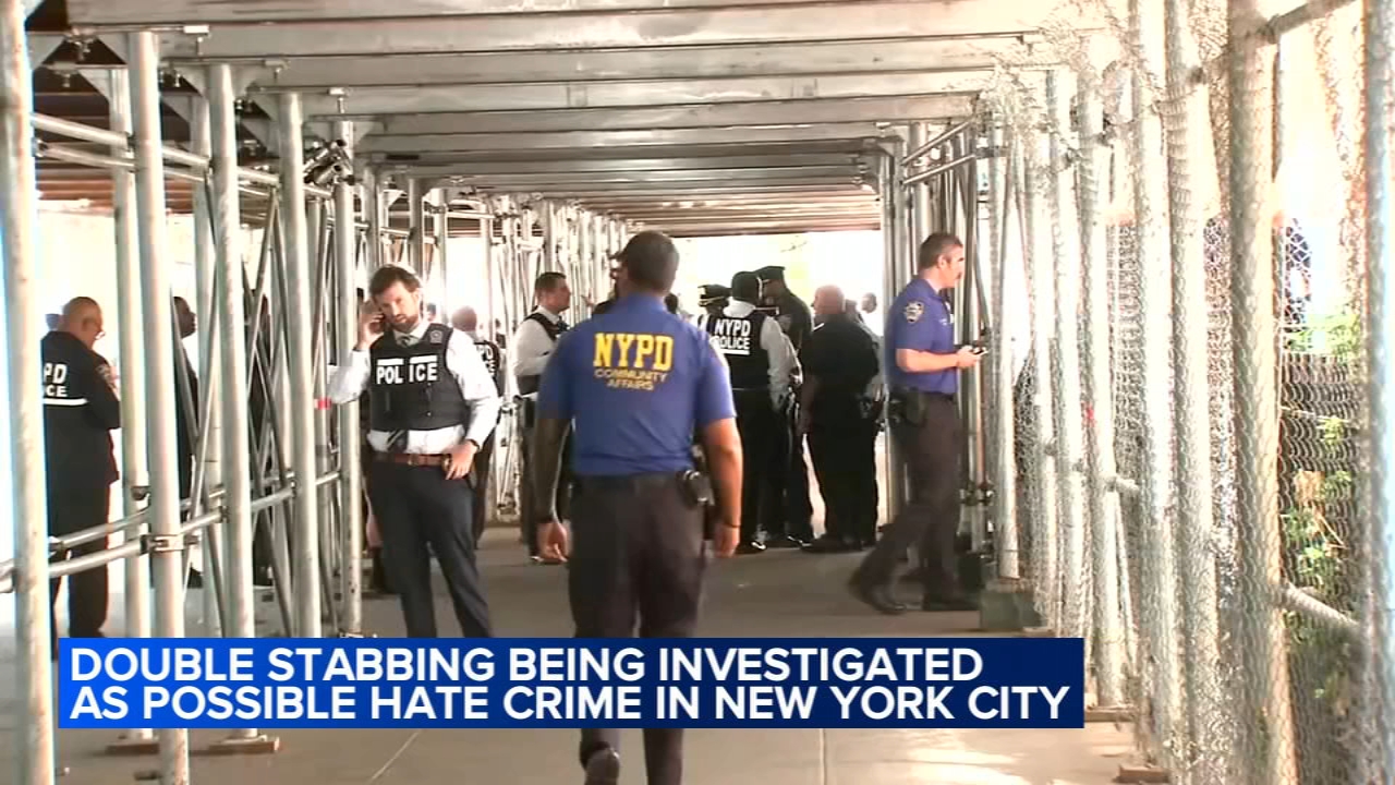 2 stabbed in broad daylight in New York City
