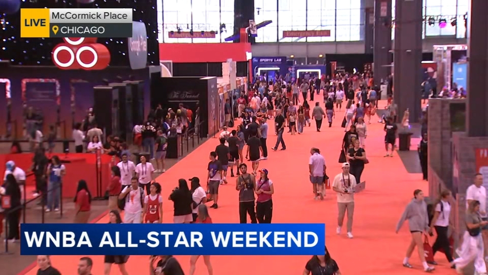 WNBA All-Star Weekend takes over McCormick Place
