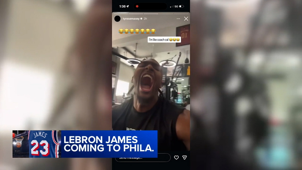 Sports world reacts to LeBron James' move to Philadelphia