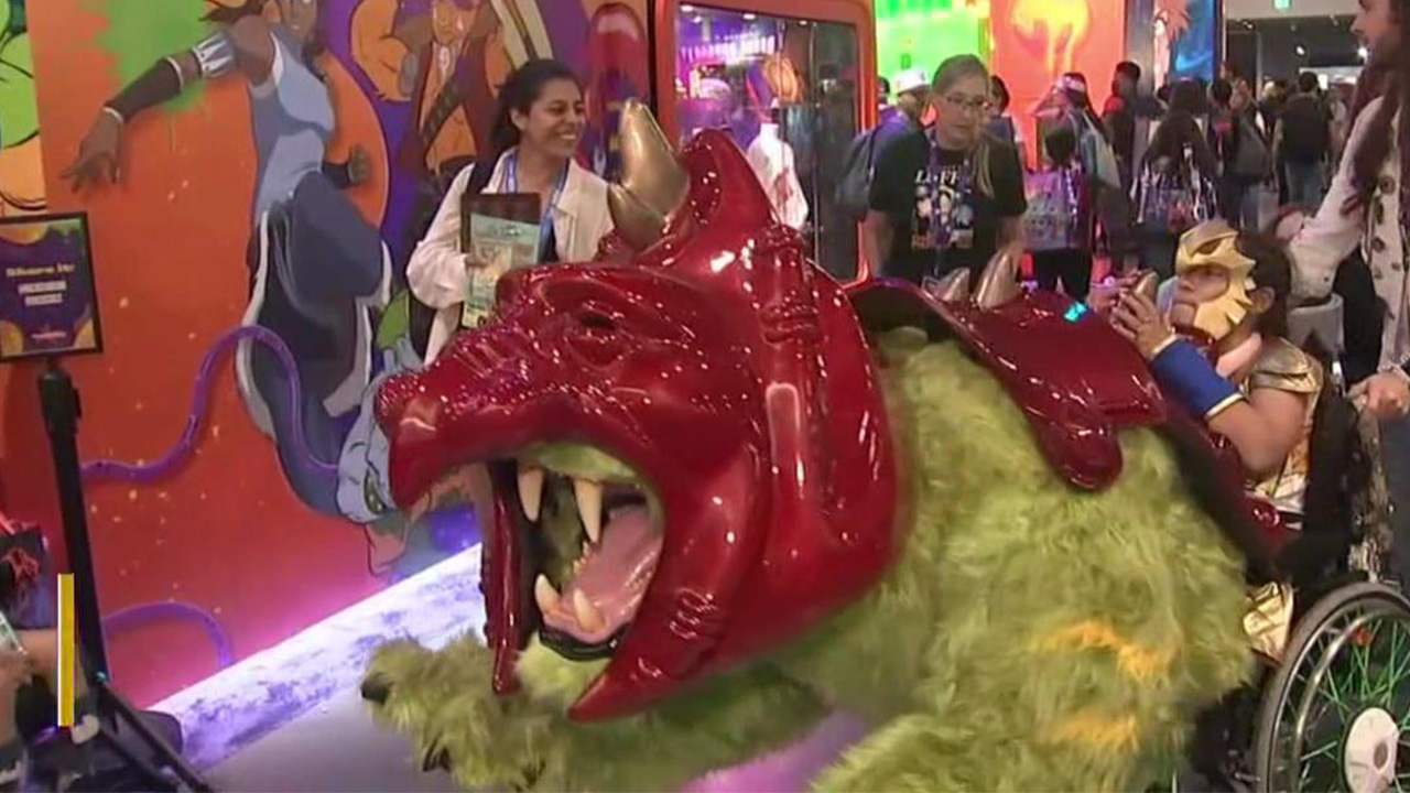 Comic-Con magic: Custom wheelchairs become superhero rides