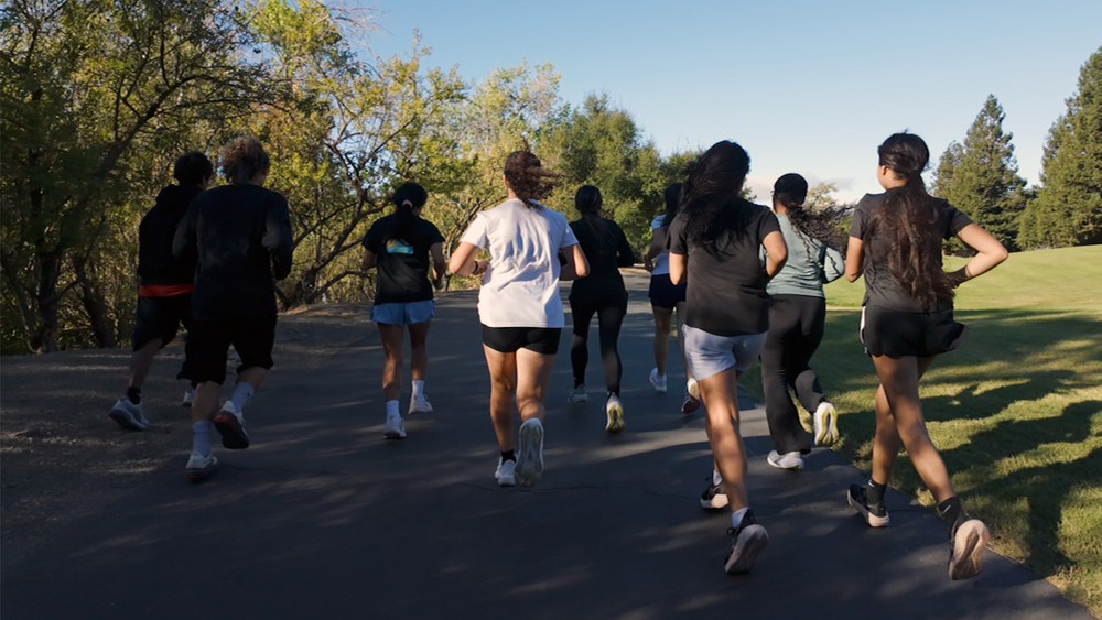 Marathon training program for low-income kids